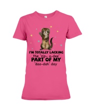 Ferret i am totally ferret lover Premium Fit Ladies Tee tile