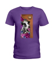 Cow magical gift for cow lover Ladies T-Shirt tile