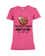 Otter i am totally otter lovers Premium Fit Ladies Tee tile