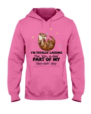 Otter i am totally otter lovers Hooded Sweatshirt tile