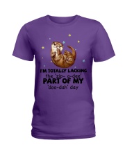 Otter i am totally otter lovers Ladies T-Shirt tile