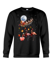 Flamingo hoho gift for flamingo lovers Crewneck Sweatshirt front