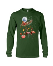 Flamingo hoho gift for flamingo lovers Long Sleeve Tee tile