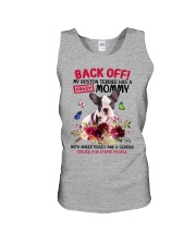 Boston Terrier has a crazy mommy Gift for you Unisex Tank tile