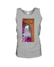 African gray magical gift for bird lover Unisex Tank tile