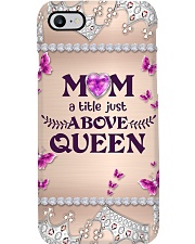 Butterfly mom above queen gift for family members Phone Case i-phone-8-case