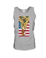 Cat flowers and freedom cat lovers cat moms Unisex Tank tile