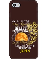 Butterfly you taught insect bug lover personalized Phone Case tile