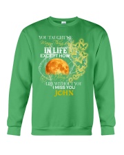 Butterfly you taught insect bug lover personalized Crewneck Sweatshirt tile