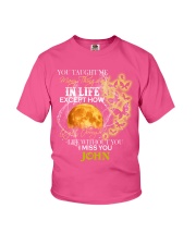 Butterfly you taught insect bug lover personalized Youth T-Shirt tile