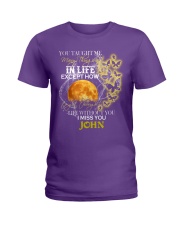 Butterfly you taught insect bug lover personalized Ladies T-Shirt tile