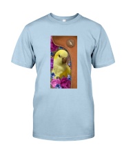 Lutino Quaker Parrot magical gift for bird lover Classic T-Shirt tile