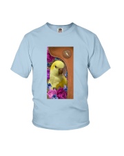 Lutino Quaker Parrot magical gift for bird lover Youth T-Shirt tile