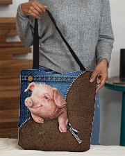 Pig super cool pig lovers All-over Tote aos-all-over-tote-lifestyle-front-10