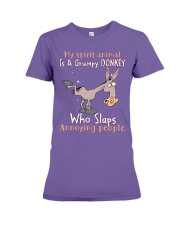 Donkey annoying people donkey lovers Premium Fit Ladies Tee tile