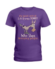 Donkey annoying people donkey lovers Ladies T-Shirt tile