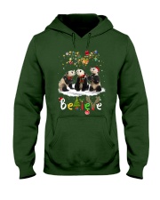 Panda believe gift for panda lovers gift for you Hooded Sweatshirt tile