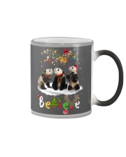 Panda believe gift for panda lovers gift for you Color Changing Mug tile