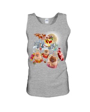 Pomeranian gifts from Santa gift for dog lovers Unisex Tank tile