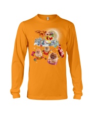 Pomeranian gifts from Santa gift for dog lovers Long Sleeve Tee tile