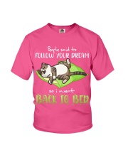 Cat Follow your dream Gift for U Youth T-Shirt tile