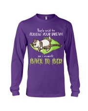 Cat Follow your dream Gift for U Long Sleeve Tee tile