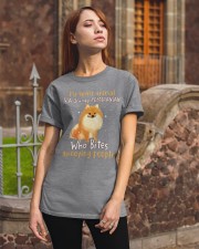 Pomeranian annoying people pomeranian lovers Classic T-Shirt apparel-classic-tshirt-lifestyle-06