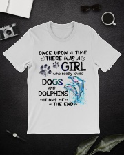 Dolphin dog it was me the end dolphin lover Classic T-Shirt lifestyle-mens-crewneck-front-16