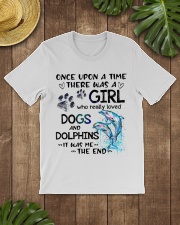 Dolphin dog it was me the end dolphin lover Classic T-Shirt lifestyle-mens-crewneck-front-18
