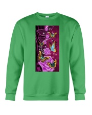 Butterfly Pink diamond rose Gift for you Crewneck Sweatshirt tile