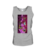 Butterfly Pink diamond rose Gift for you Unisex Tank tile