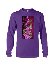 Butterfly Pink diamond rose Gift for you Long Sleeve Tee tile