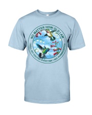 Hummingbirds no matter 251 Classic T-Shirt tile