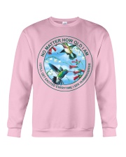 Hummingbirds no matter 251 Crewneck Sweatshirt tile
