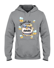 Sweet as nana gift for family members Hooded Sweatshirt tile