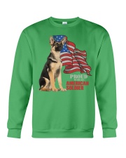 German Shepherd Proud to be an soldier Gift for u Crewneck Sweatshirt tile