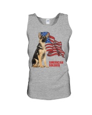 German Shepherd Proud to be an soldier Gift for u Unisex Tank tile