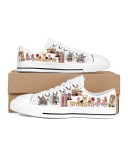 Yorkshire Terrier Fresh beautiful hometown Women's Low Top White Shoes tile