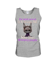 Bat annoying people bat lovers Unisex Tank tile