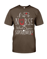 Nurse what's your superpower gift for her Premium Fit Mens Tee tile