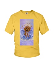 Dachshund Little angel Gift for you Youth T-Shirt tile