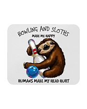 Sloth And Bowling make me happy Gift for you Mousepad tile