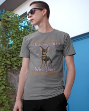 Miniature Pinscher annoying people min pin lovers Classic T-Shirt apparel-classic-tshirt-lifestyle-17