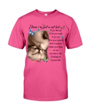 Cat by your side cat lover cat mom Classic T-Shirt tile
