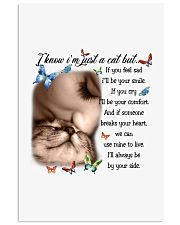 Cat by your side cat lover cat mom Vertical Poster tile