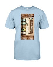Hummingbird it is ok bird lover Classic T-Shirt tile