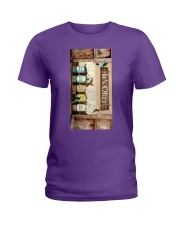 Hummingbird it is ok bird lover Ladies T-Shirt tile