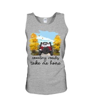 Shih Tzu Country roads take me home Gift for you Unisex Tank tile