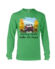 Shih Tzu Country roads take me home Gift for you Long Sleeve Tee tile