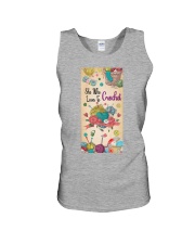 Crochet Who loves to crochet Gift for you Unisex Tank tile